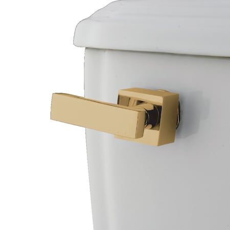 Kingston Brass KTQLL2 Executive Toilet Tank Lever, Polished Brass KTQLL2